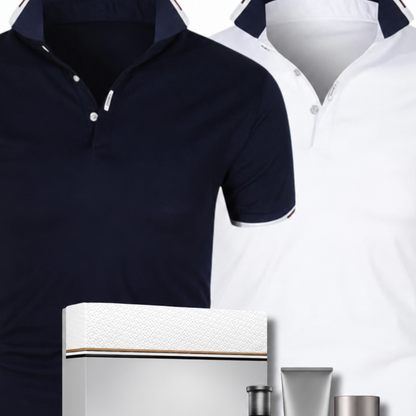 2 POLOSHIRTS KAUFEN – DUFTSET GESCHENKT