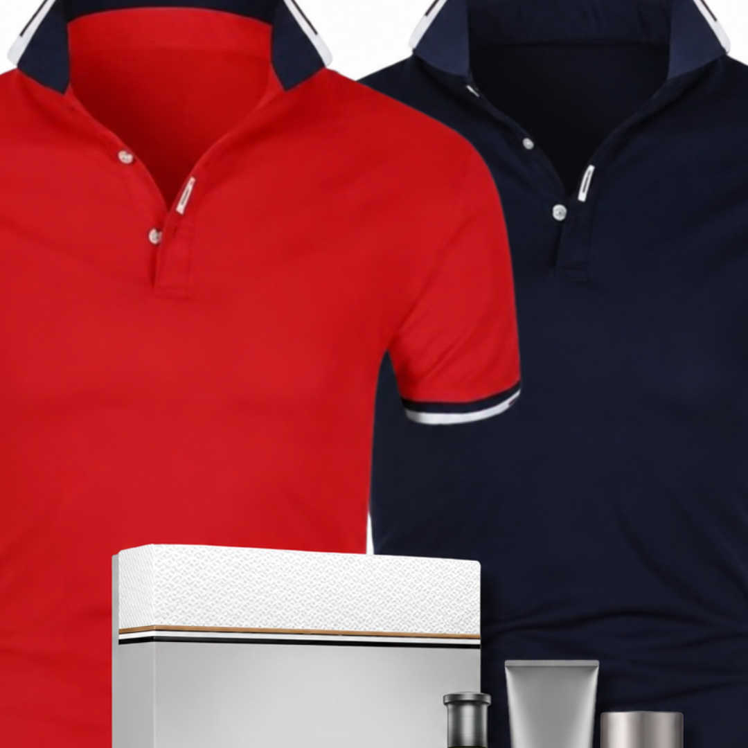 2 POLOSHIRTS KAUFEN – DUFTSET GESCHENKT