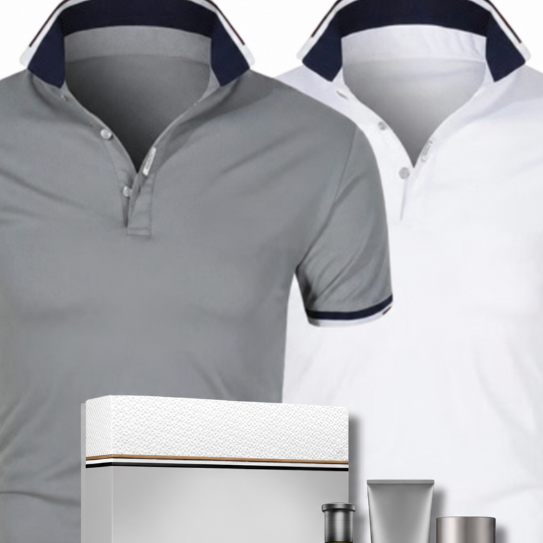 2 POLOSHIRTS KAUFEN – DUFTSET GESCHENKT